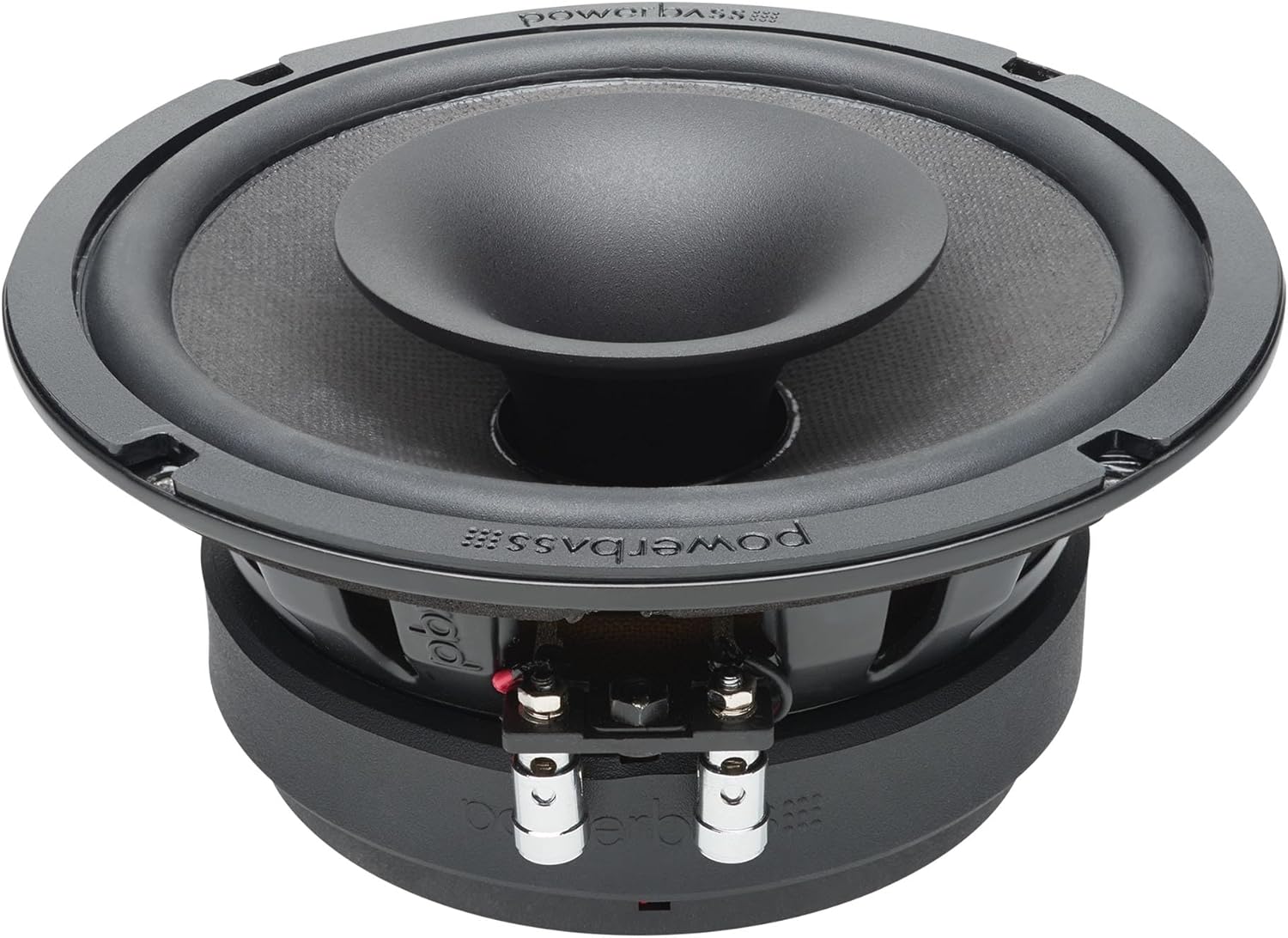 PowerBass PBX-PRO6CD - 6.5" Pro Mid Range with Compression Horn Tweeters, Pair - 150Wrms / 300Wmax - 4 ohm