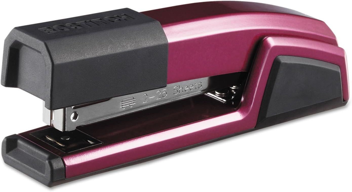 Bostitch B777RMAG Epic Stapler, 25-Sheet Capacity, Magenta