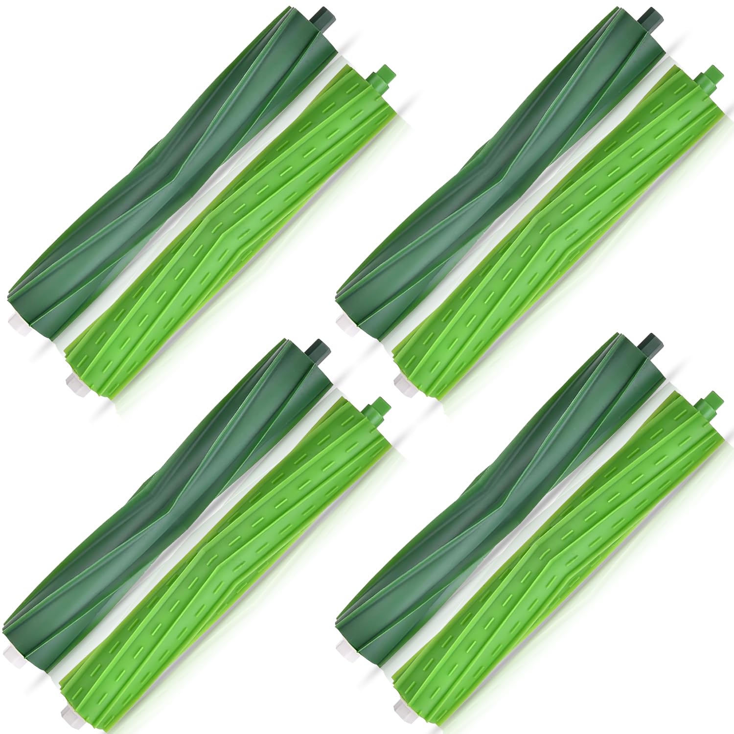 4 Set Replacement Brushes Compatible for iRobot Roomba E &amp; I &amp; J Series, Replacement Parts for Roomba i1 i1+ i2 i2+ i3 i3+ i4 i4+ i6 i6+i7 i7+ i8 i8+ j6 j6+ j7 j7+ E5 E6 E7, Combo i5 i5+ j5 j5+