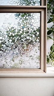 Sweet seven Decorative Window Privacy Film - 3D Static Cling