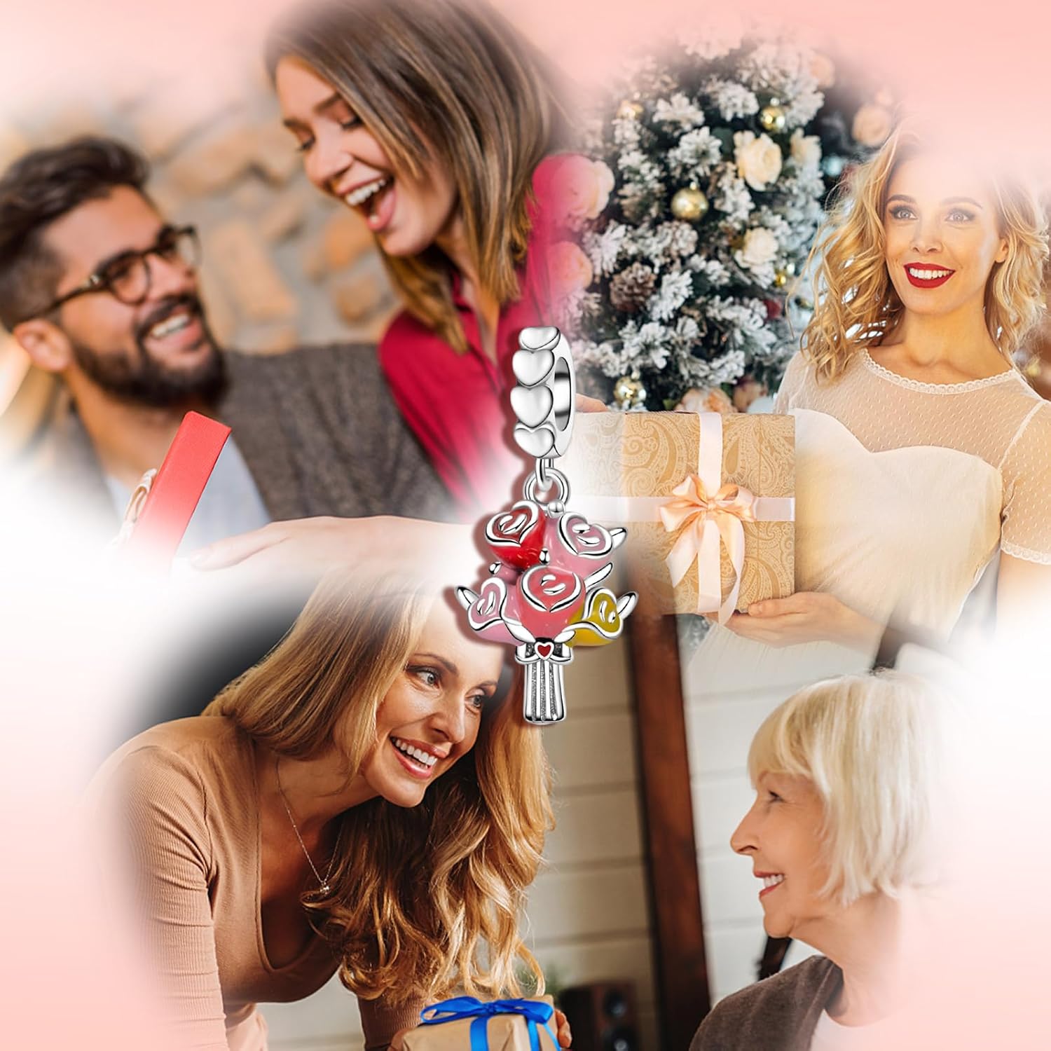 S925 Charms for Pandora Bracelets and Necklaces, Gifts for Love, Couple, Family, Friend, on Birthday, Anivesary, Christmas, Valentine's Day, Mothers Day - Image 4