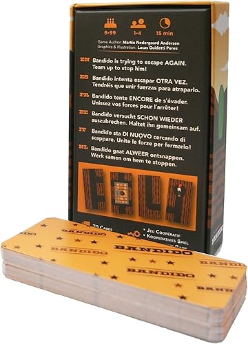 Miniatura 2 de Helvetiq Bandido - Juego de cartas  Divertido juego de estrategia para la noche de juegos familiares  Juego cooperativo para adultos y niños  A