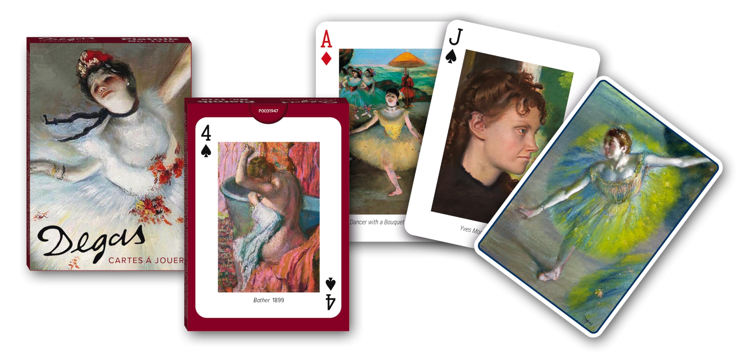 Piatnik Degas Card Game 54 Sheets - Image 2