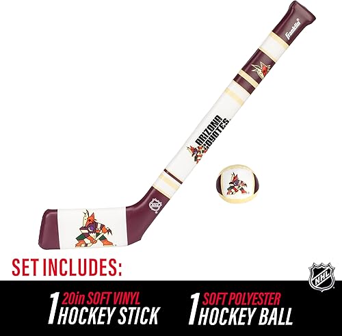 Vista 69 de Franklin Sports NHL Team - Juego de mini palos de hockey suaves – NHL Team de espuma suave Mini palo de hockey y pelota – Gran juguete para niños