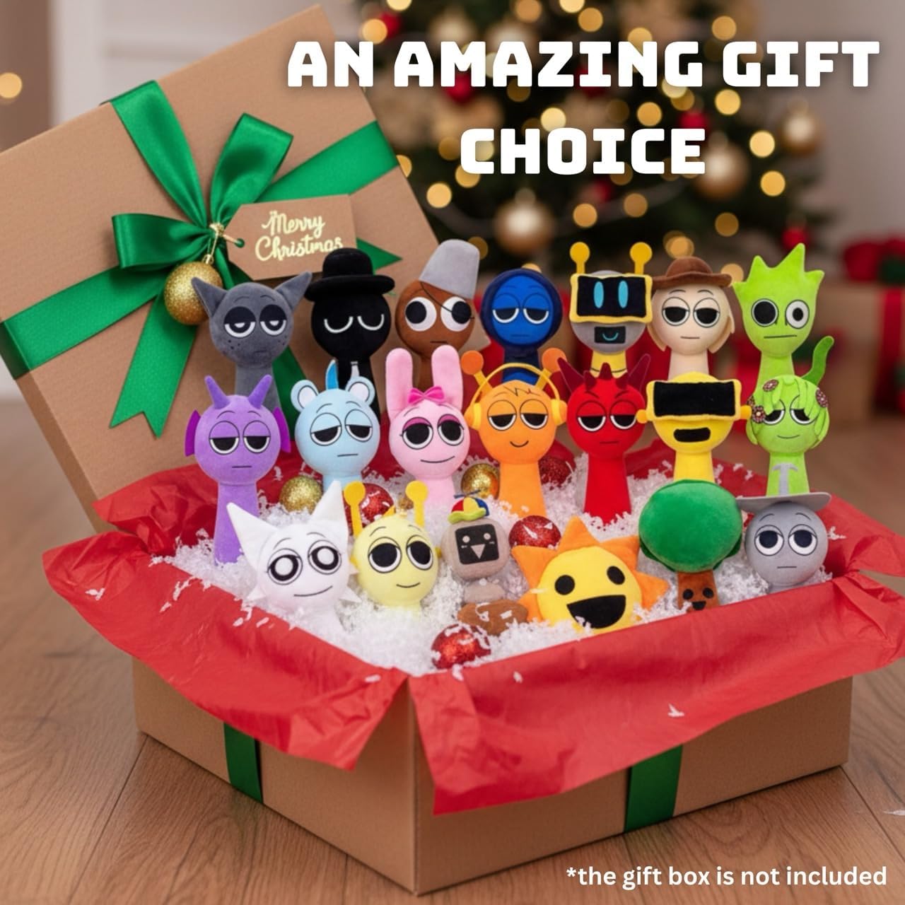 Soft Plush Toys Set – Phase 1 Soft Stuffed Characters, Adorable Collectible Plush Dolls, Great for Plush Fans & Kids (20 pcs)