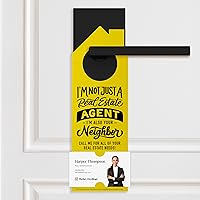 Vista 7 de I'm not just a Real Estate Agent, I'm also your Neighbor" Door Hanger 36-DH002