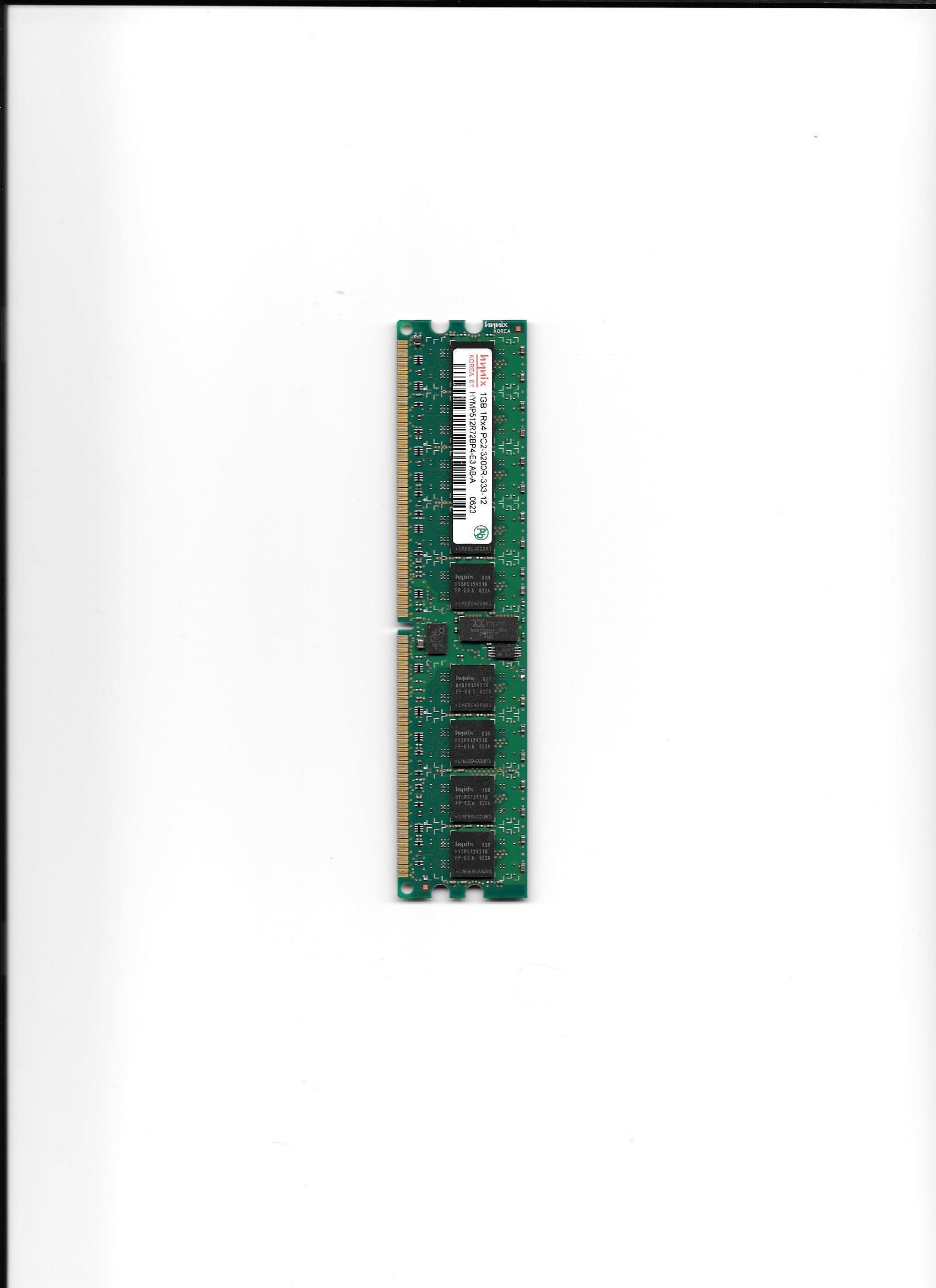 Amazon.co.jp: HYNIX HYMP512R72P4-E3 AA-A 0537 1GB 1Rx4 PC2-3200R 