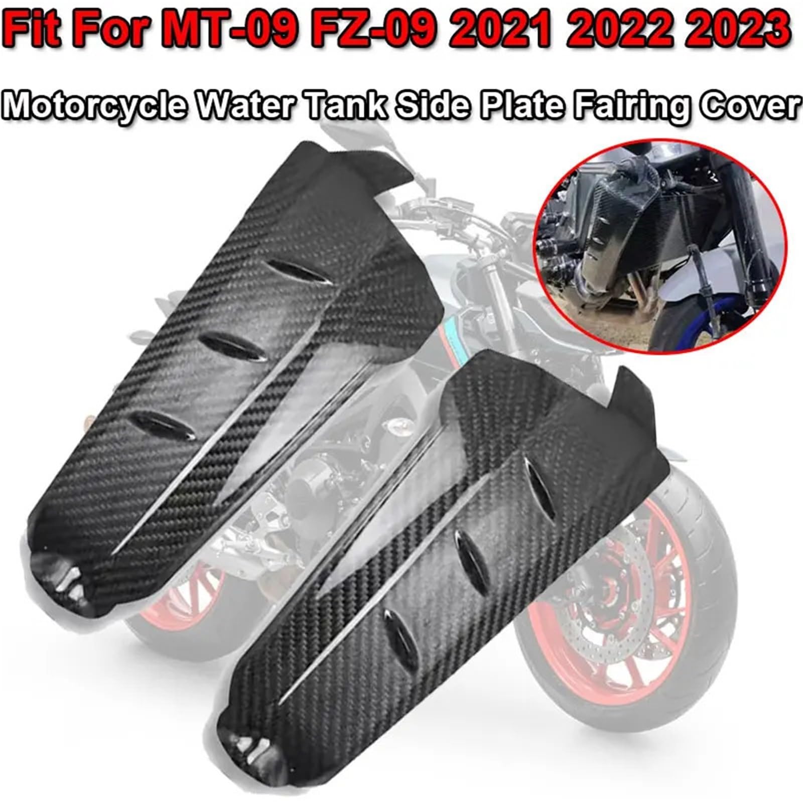 Osłona ochronna chłodnicy Akcesoria motocyklowe do MT09 FZ-09 SP 2021 2022