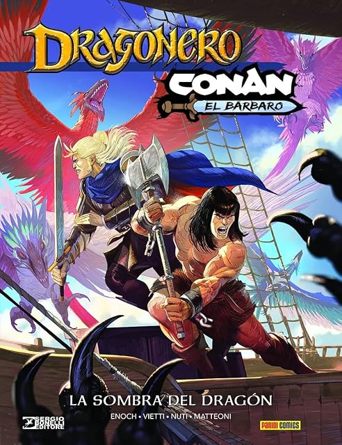 Portada de Dragonero/conan: La Sombra del Dragon