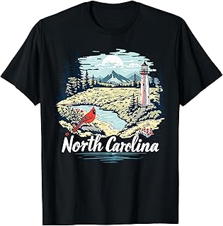 North Carolina Vintage State NC North Carolina Nature T-Shirt