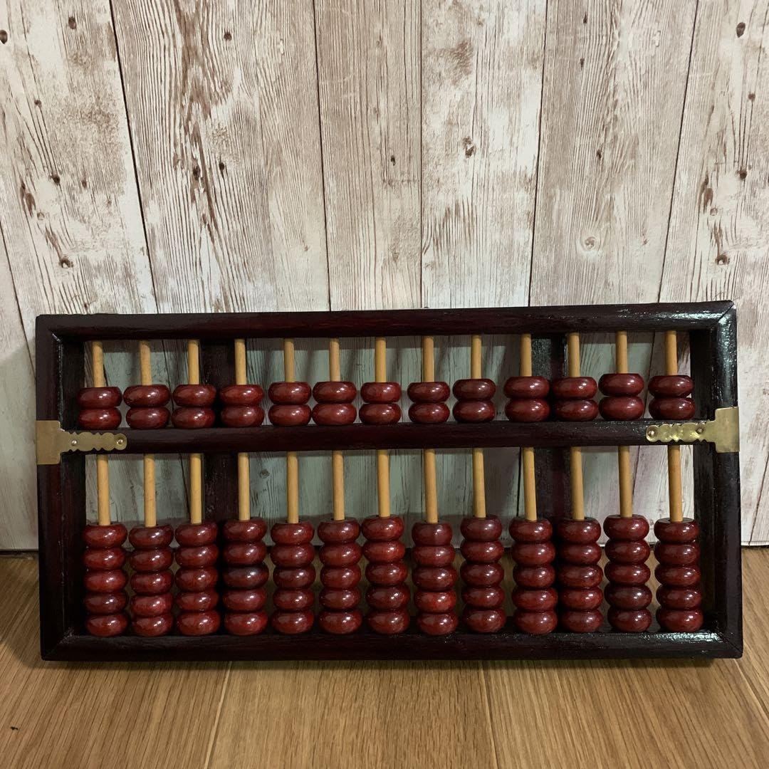 巨大そろばん　アンティーク　実用可能　ビッグサイズ 巨大そろばん アンティーク 実用可能 ビッグサイズ