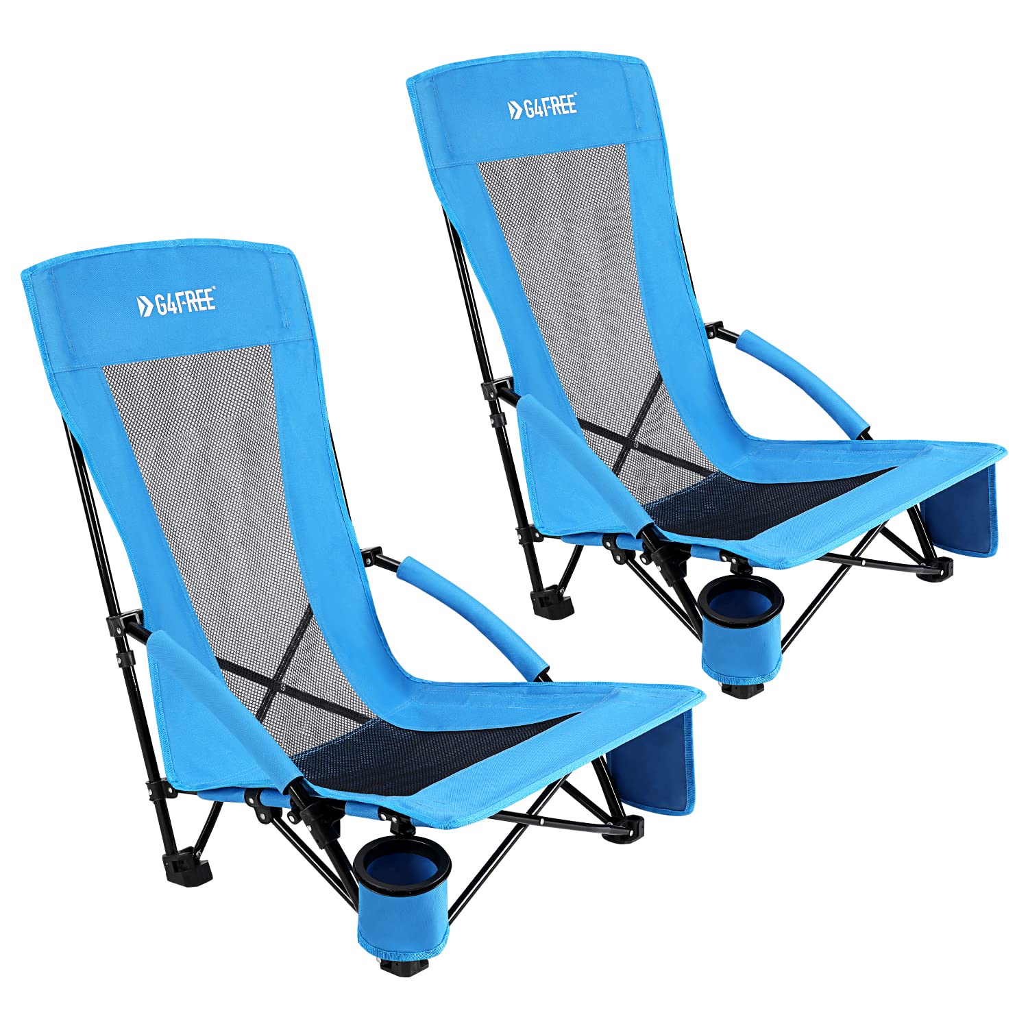 Buy G4Free Low Sling Beach Chair, Folding Portable Beach Chair