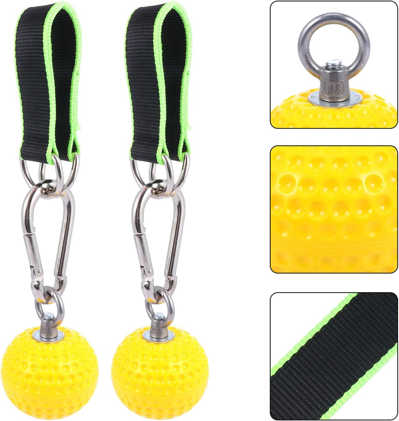 Grip Strength Trainer Finger Strength Exerciser Non-slip Climbing Training Strap with Wrist Support Fitness Hand Grip Strengthener for Rock Climbing Random Color