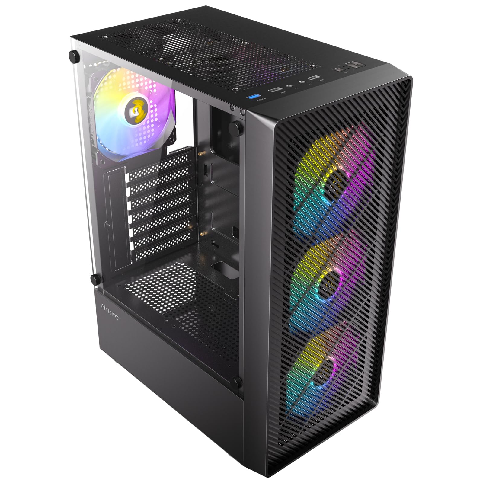 ANTEC AX26 RGB Elite PC Midi Tower Gaming ATX, Nero