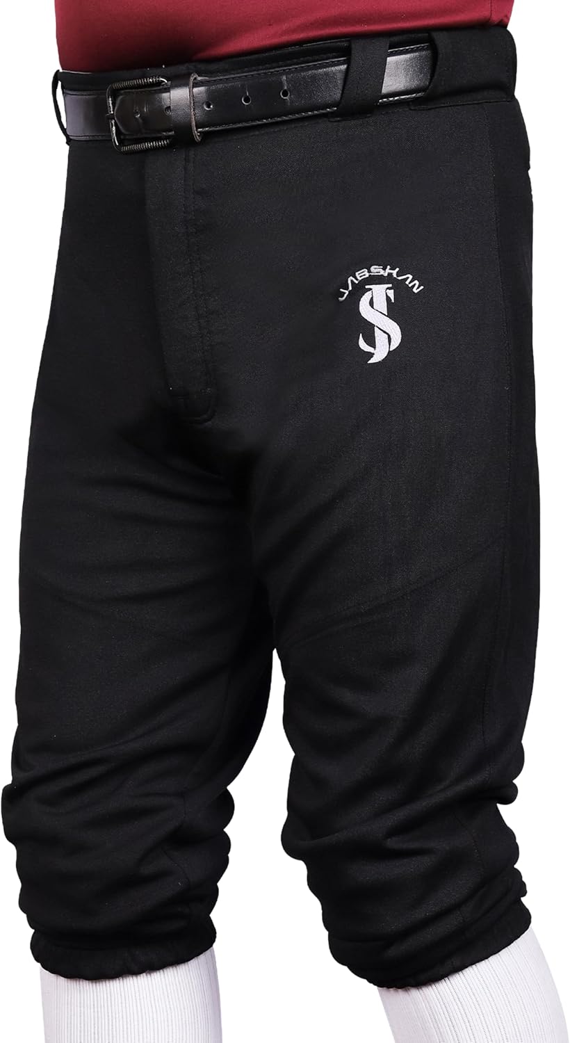 Men’s Pro Knicker Baseball Pants – Reinforced Double Layer Knees Size AS to AXL