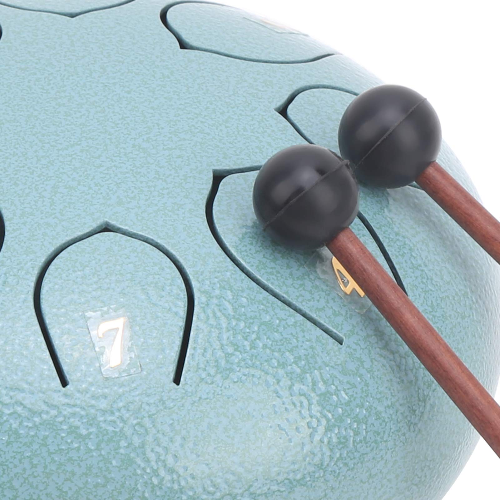 Fingerpicks Strumento a percussione, Lotus Hand Pan Drum Handpan Drum 6 pollici, strumento a percussione per concerti di intrattenimento per la formazione musicale