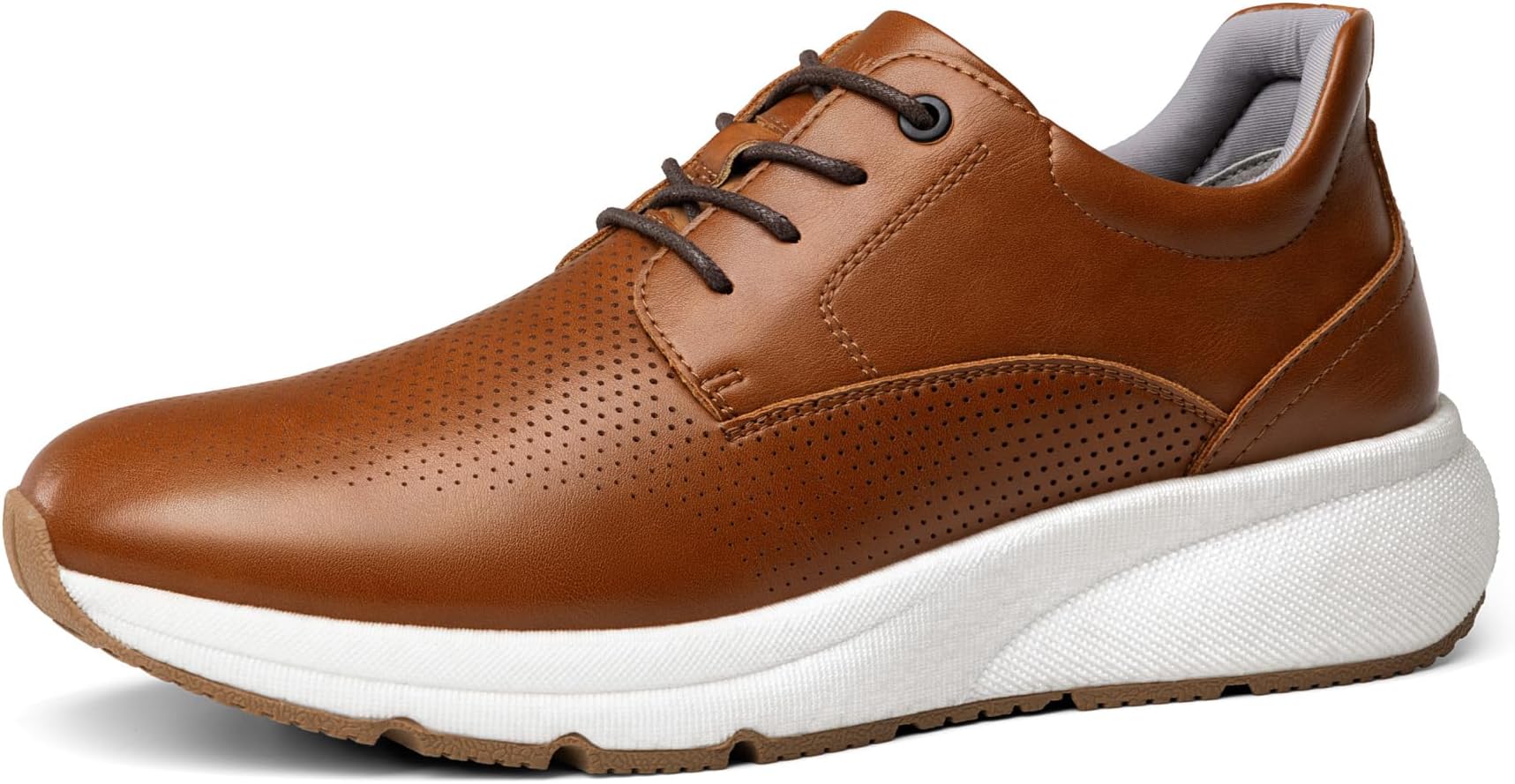 Men's Casual Dress Sneakers Shoes, All-Day Comfort Cushioning Walking Breathable Lightweight Oxfords MaxFlex ActiveMetro
