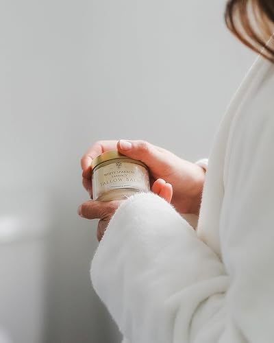 Miniatura 7 de White Sparrow Farmacy Bálsamo de sebo orgánico alimentado con pasto  (lavanda y miel) Sarga orgánica de vacas 100% alimentadas con pasto y todos los