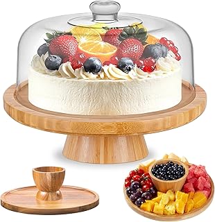 22 Delicious Christmas Recipes That Will Wow Your Guests (Easy to Make!) 555 Acacia Wood Cake Stand with Acrylic Lid, 12in Round Cake Holder, 2-in-1 ...