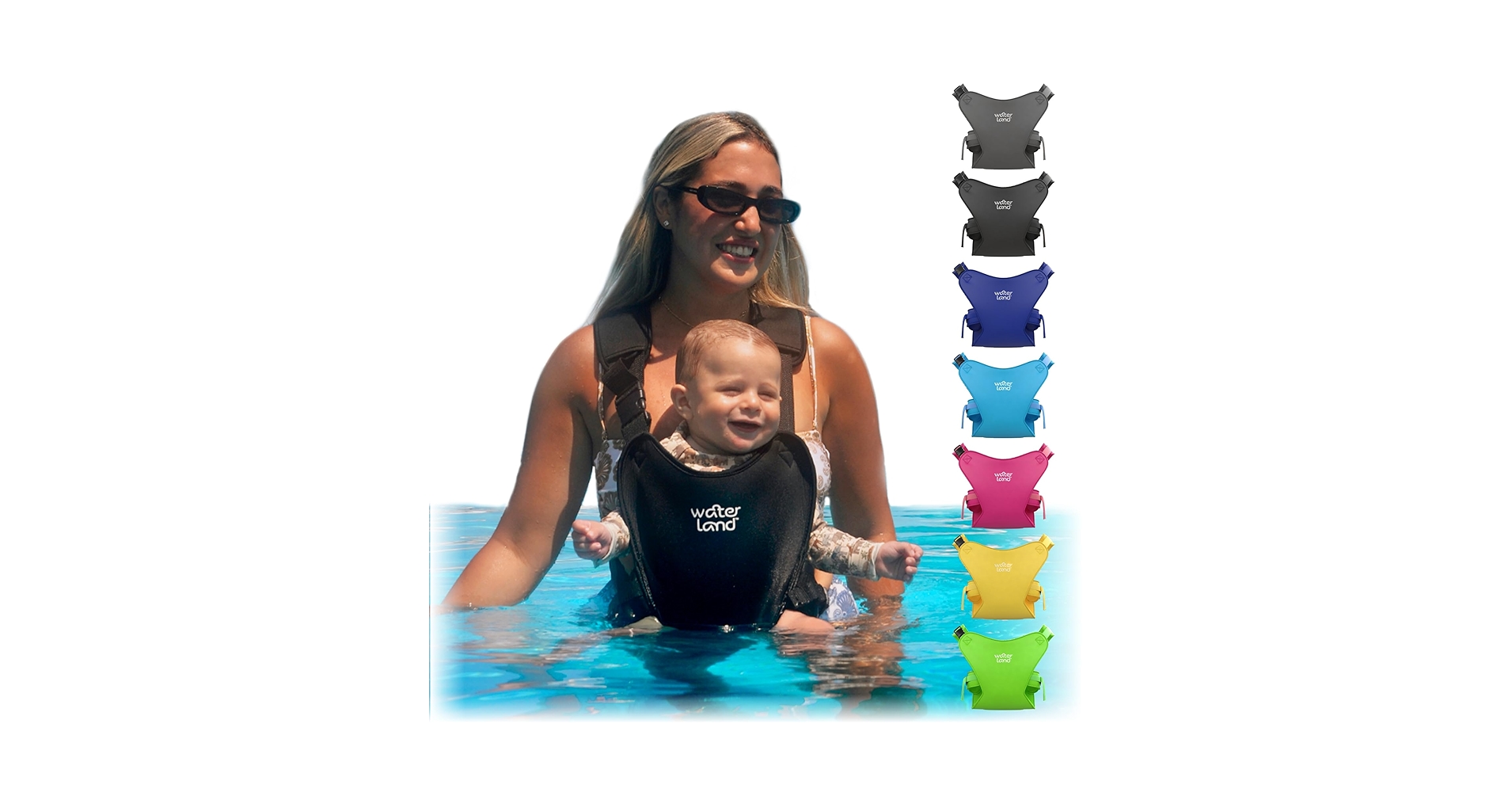 抱っこひも・スリング water land Baby Carrier Amazon.com: WaterLand Baby Carrier - Innovative Carrier You