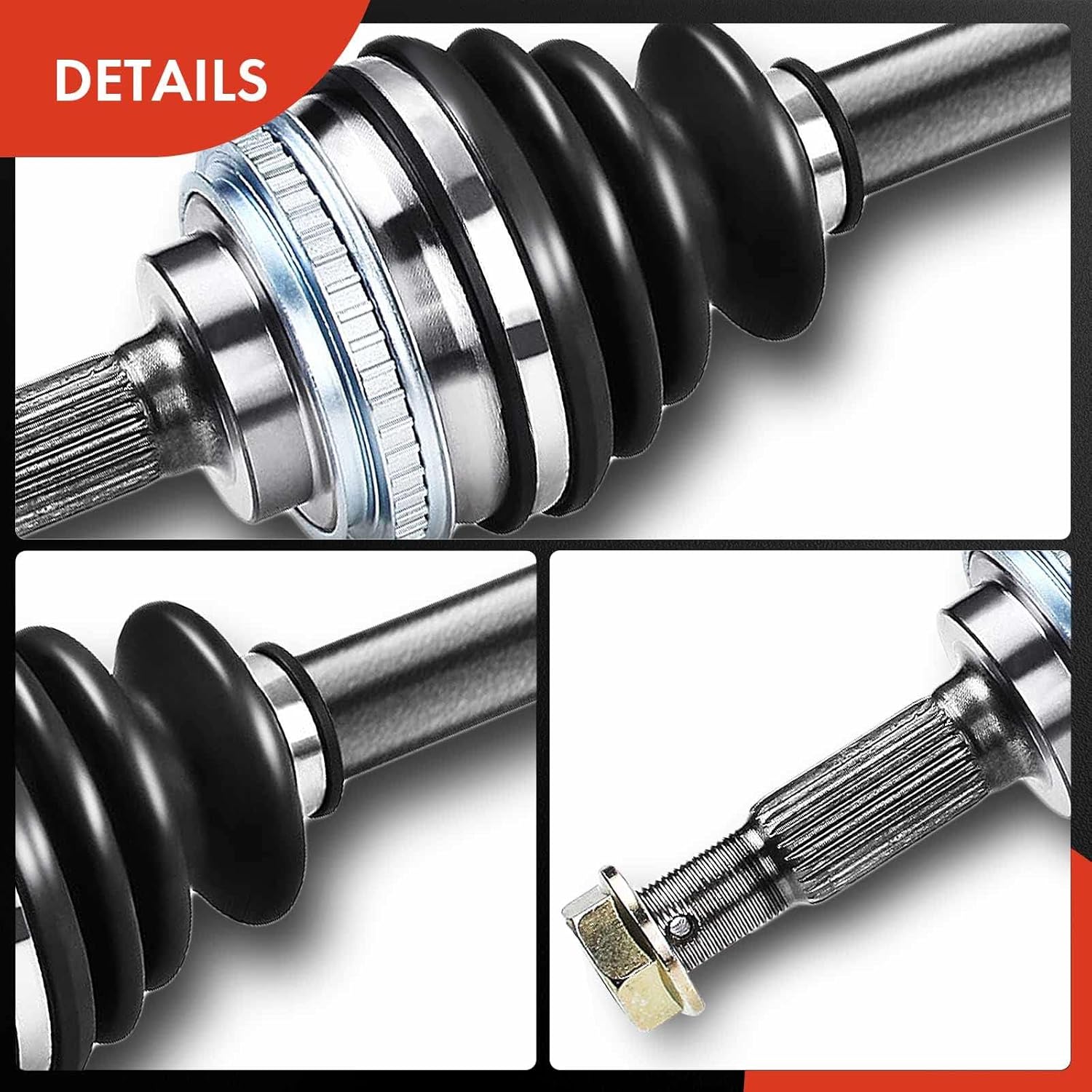 A-Premium CV Axle Shaft Assembly Compatible with Toyota RAV4 2001-2005, Highlander 2001-2004 & Lexus RX300 2001-2003, 2.0L 2.4L 3.0L, AWD, Replace# 4233042031, 4233042041