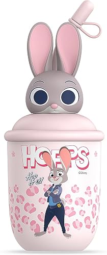 MINISO Disney Zootopia Judynick Insulated Mug 380ML Holiday Theme Beverage Cup Suitable for Everyday Use and Holiday Gifts (Judy)