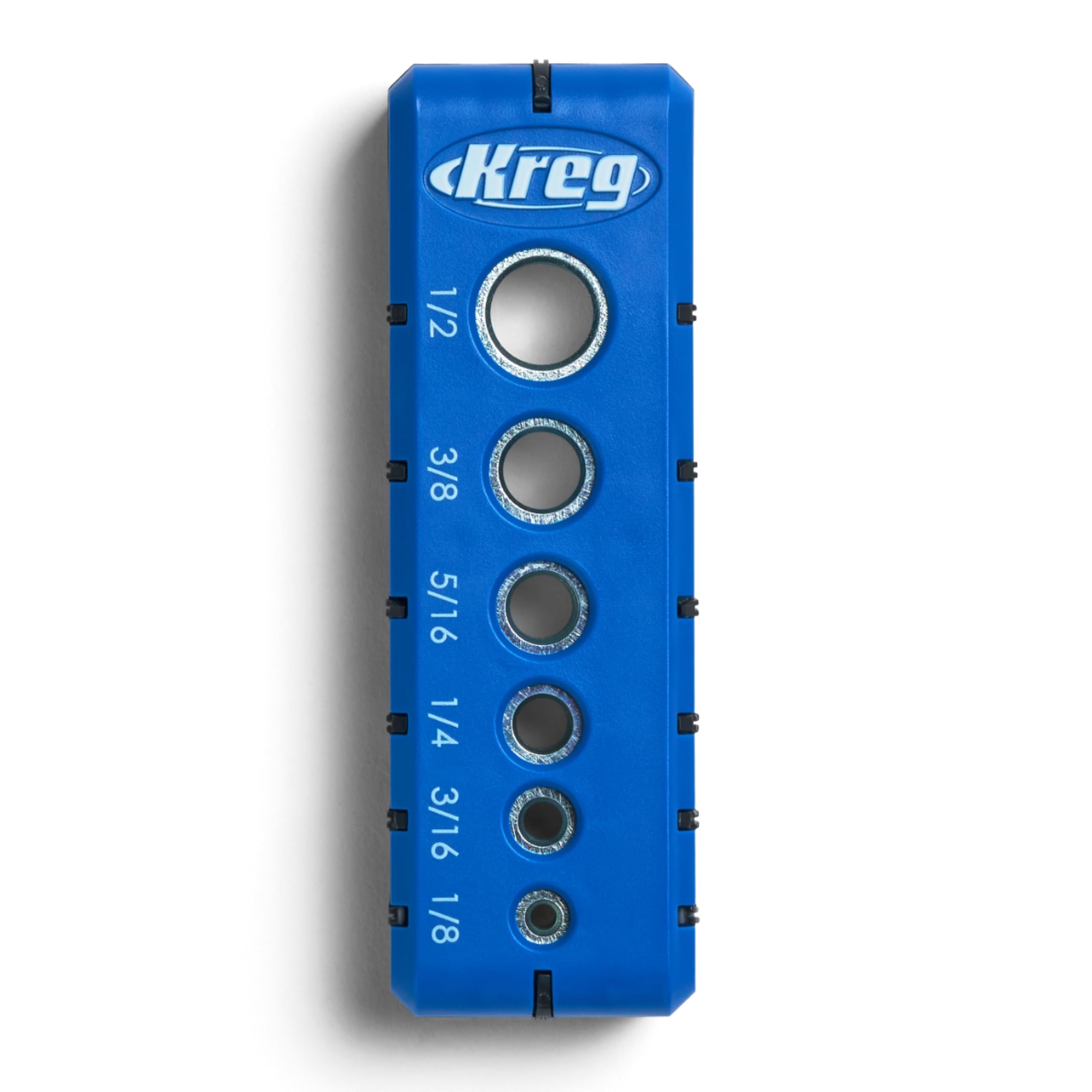 Kreg Portable Drilling Guide - 6 Hardened Drill Guides for Carpentry - Craftsman Tool Accessory - Holiday Home Improvement Gifts for Him