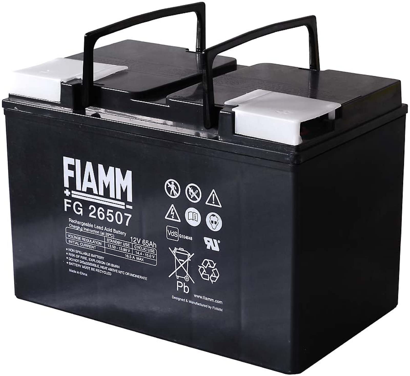 FIAMM Batteria Ricaricabile al Piombo FG26507