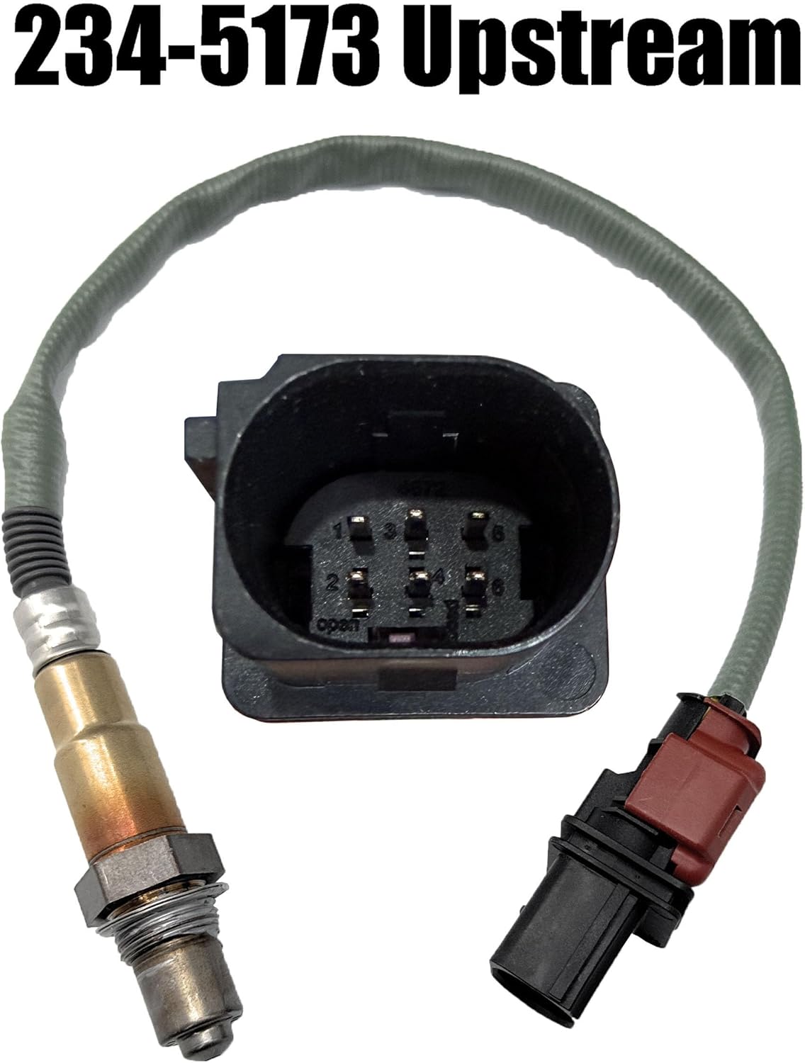 2PCS Upstream & Downstream Oxygen Sensor (234-5173 + 234-8039) for 2015-2020 Ford Edge/Fusion/Escape/Explorer/Focus, 2016-2020 Lincoln MKC/MKT/MKZ– 2.0L/2.3L L4 Turbo