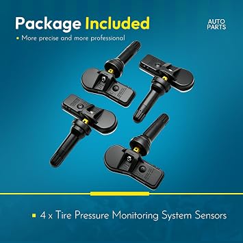 4 Pcs 52933-C1100 Tire Pressure Monitoring System Sensor 433MHz