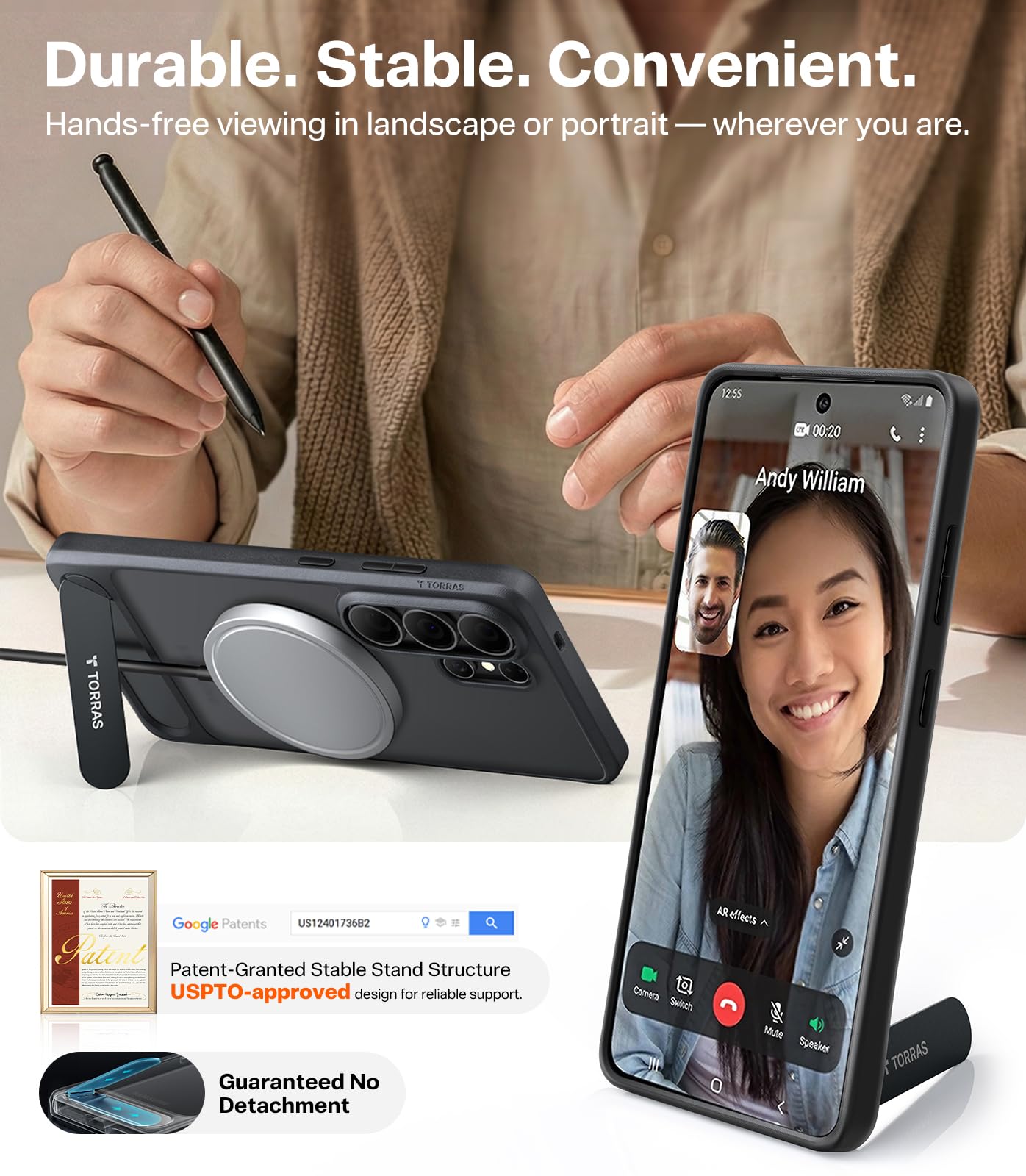 Amazon.co.jp: TORRAS Samsung Galaxy S26 Ultra用強力マグネット