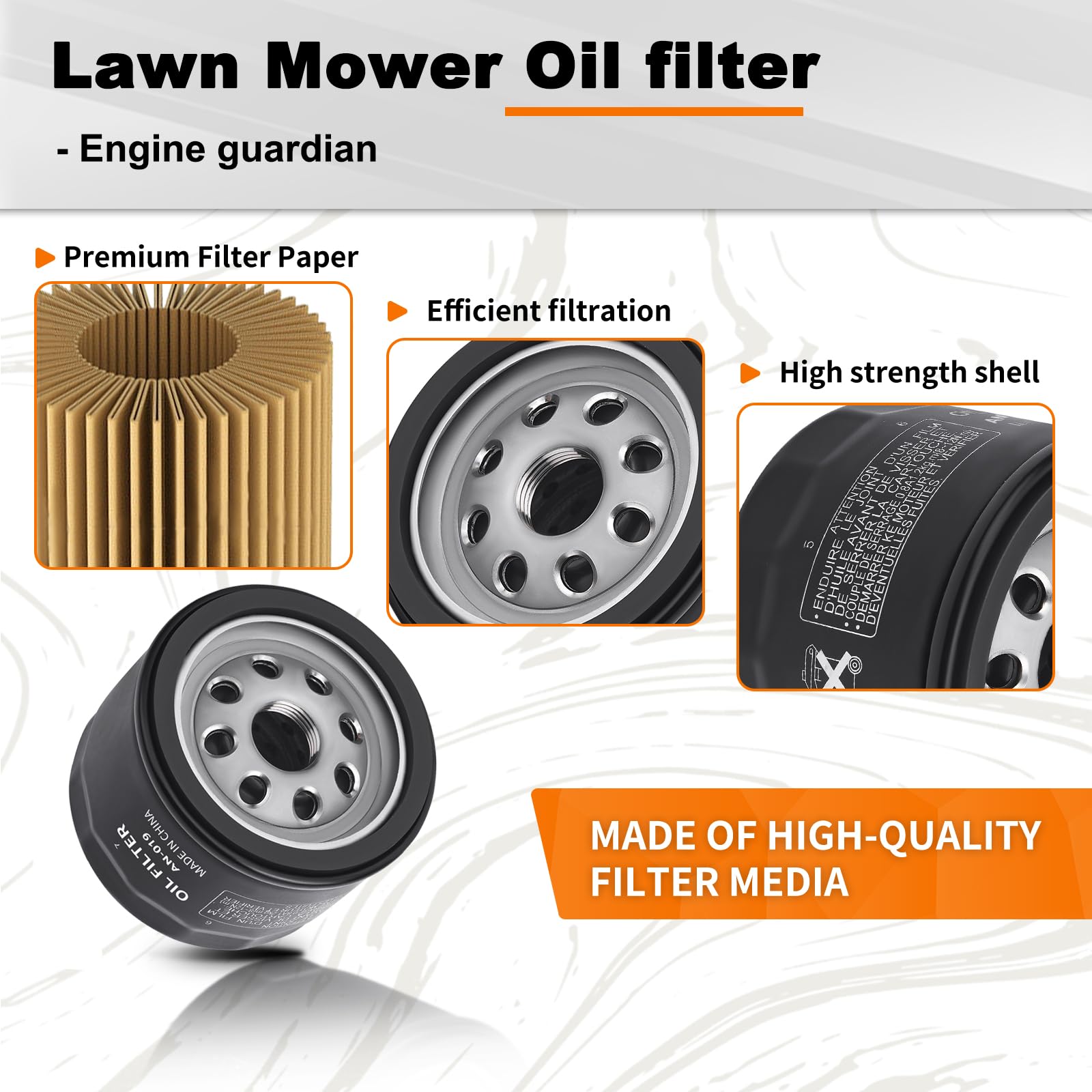 Amazon.com: FHSJXR 49065-0721 Oil Filter 49065-7007 for
