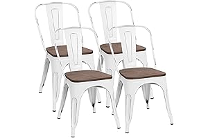 Furmax Stackable Dining Chairs, Create a Chic & Cozy Dining Atmosphere