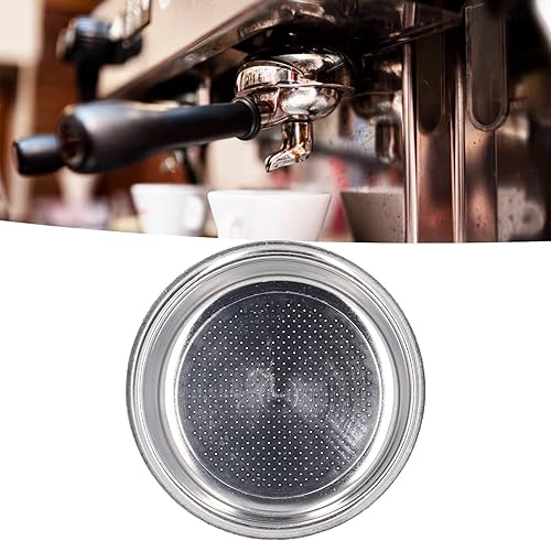 Miniatura 5 de Cesta de filtro de 2.008 in, cesta de filtro para máquina de café expreso, taza de filtro de café de acero inoxidable, taza de filtro de café,