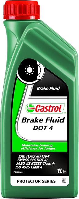 Castrol 15036B 591 Brake Fluid Dot 4, 1 Liter