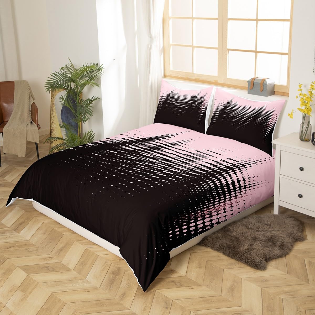 Homemissing Ensemble de literie 3D Galaxie Housse de Couette 220x240cm 100% Coton Univers étoilé Ciel imprimé Housse de Couette Violet Bleu pour Enfants Garçons Filles décoratif Doux en literie