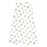 HALO SleepSack, 100% Cotton Wearable Blanket, Swaddle Transition Sleeping Bag, TOG 0.5, Sleepy Sheep, Medium, 6-12 Months