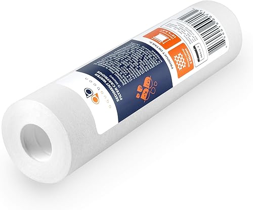 Miniatura 6 de Aquaboon cartucho de filtro de agua de sedimento ranurado 10 pulgadas para cualquier unidad estándar RO
