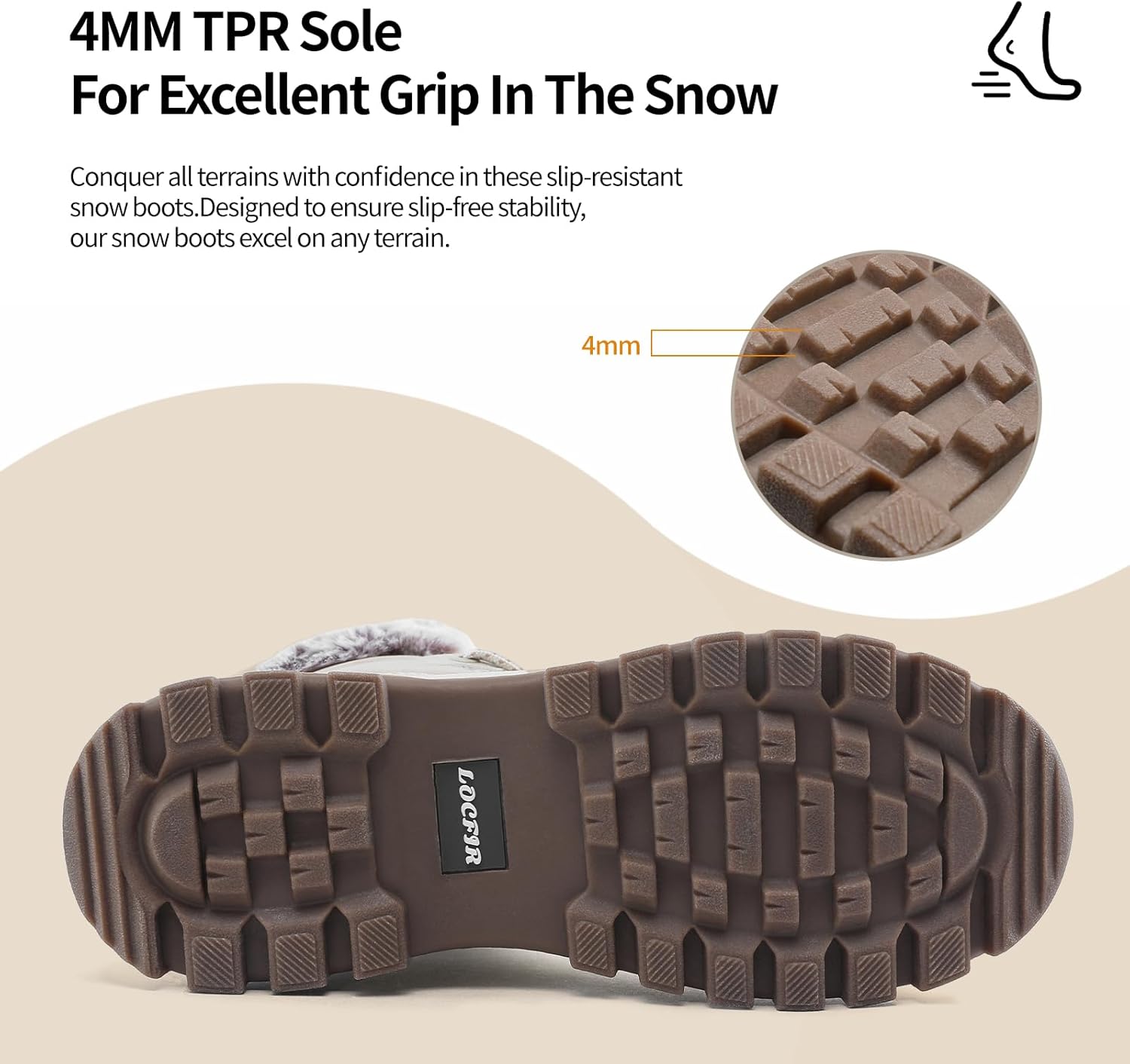 Women Winter Snow Boots | Waterproof Shell | Warm Duck Boots