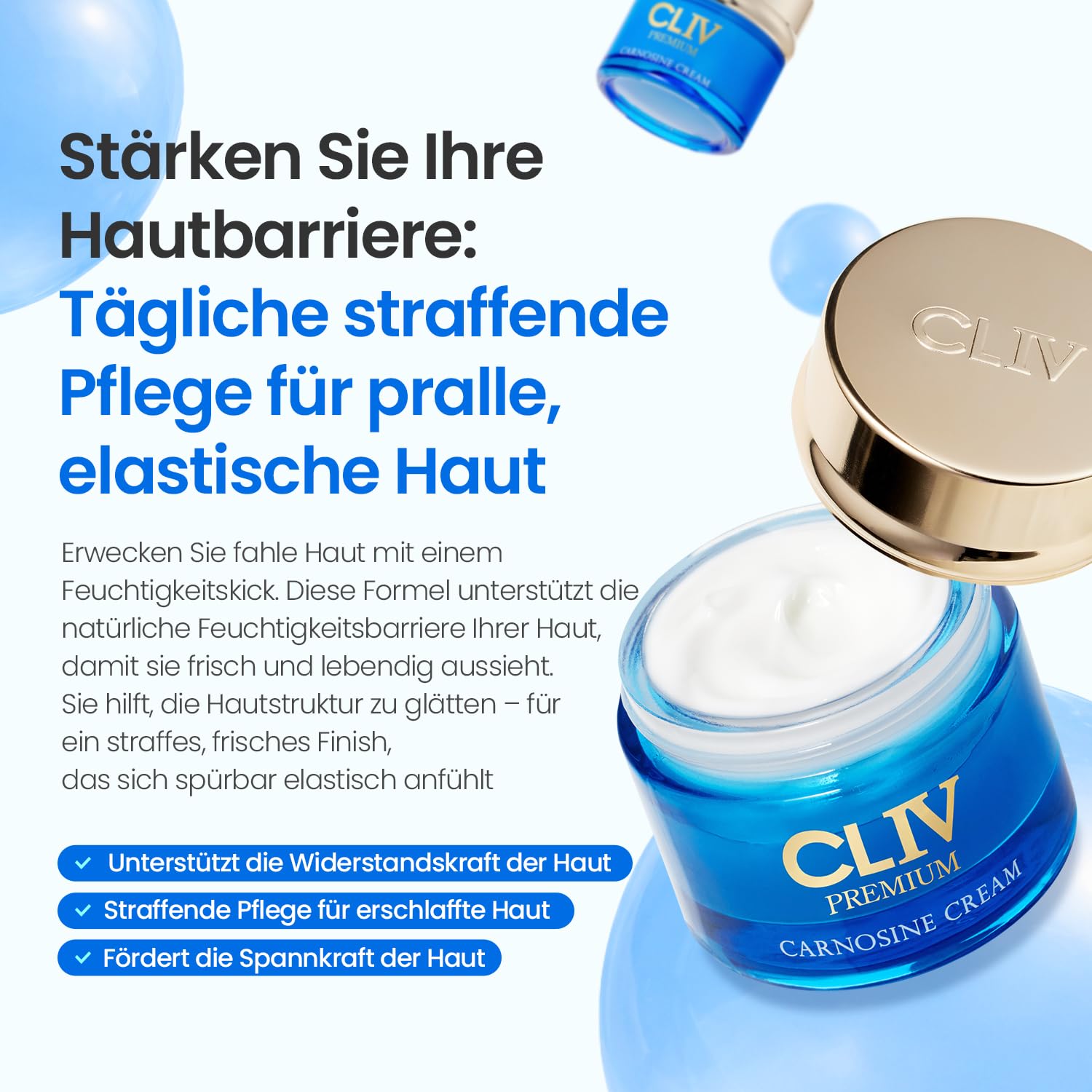 Amazon.com: CLIV Carnosine Cream – Korean Skincare Moisturizer