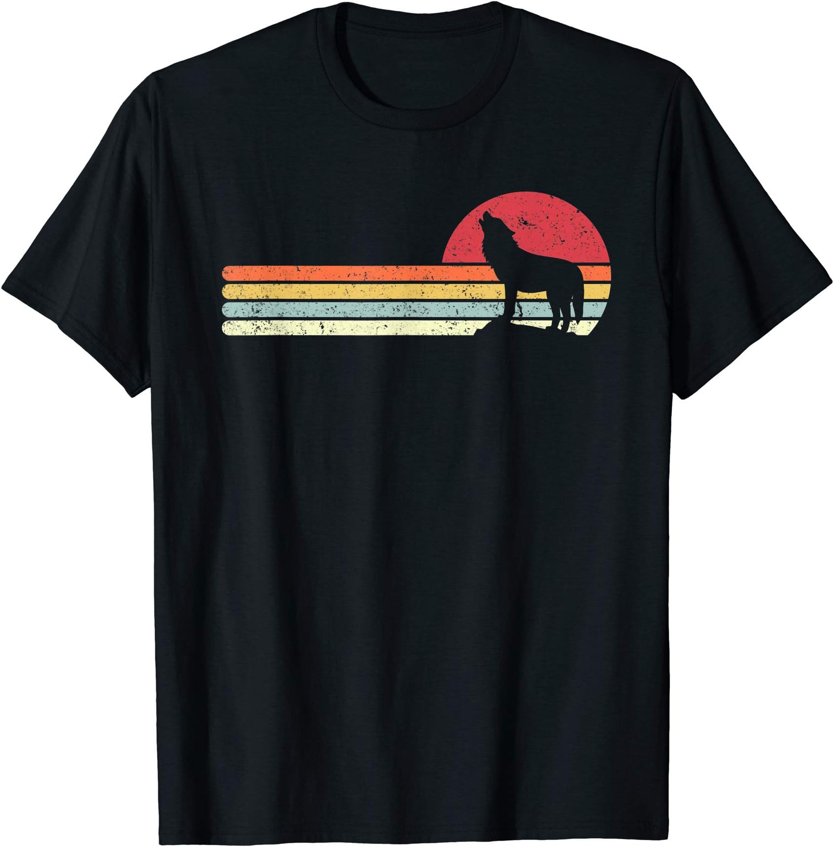 Pack A PunchWolf Shirt. Retro Style T-Shirt