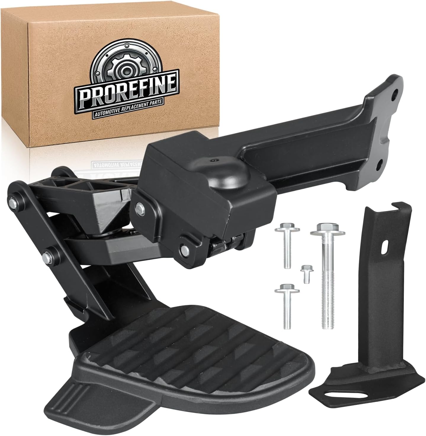 82215842AG Upgraded Rear Bed Step Retractable Bumper Step Compatible with 2019-2024 Ram 2500 3500 Truck Folding Truck Tailgate Step Replace 82215842AC 82215842AD 82215842AE 82215842AH