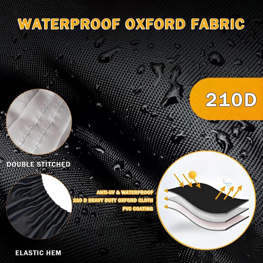 Funda para Cortacésped Autopropulsado para Snapper ST2650 2014–2018 | Revestimiento impermeable resistente a los rayos UV proporciona protección exterior durante todo el año