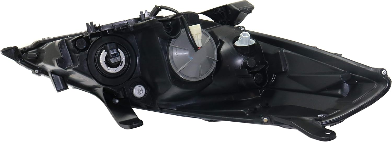 Garage-Pro Headlights Assembly Set 2007-2008 Toyota Solara SE SLE, Halogen Head Light, Models Without HID, Driver & Passenger Side, Clear Lens