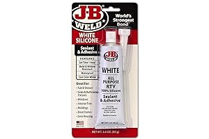 J-B Weld 31312 White All-Purpose RTV Silicone Sealant and Adhesive