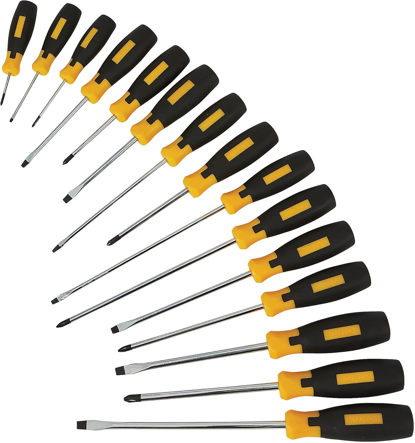 Klutch 15-Pc. Combination Screwdriver Set