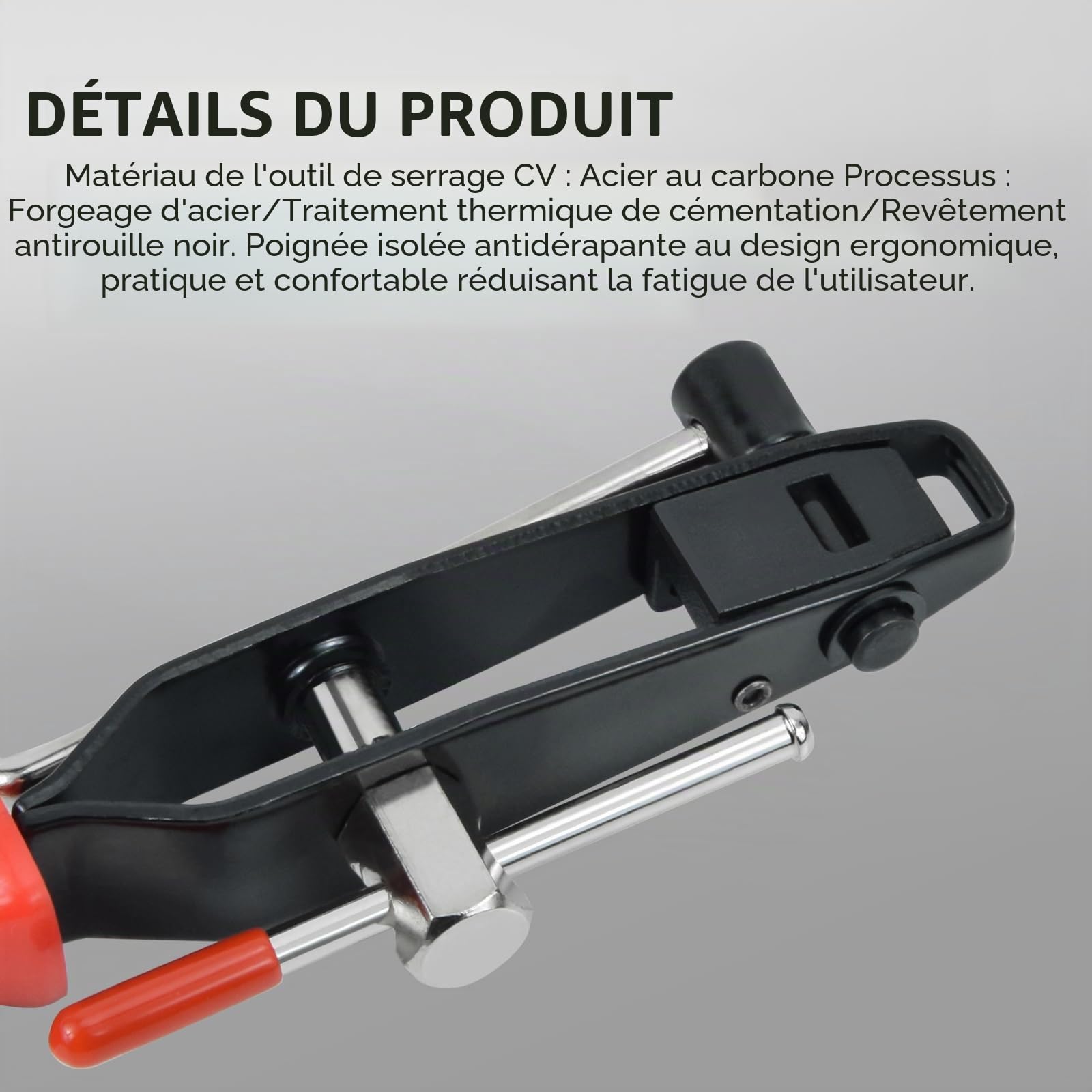 22 pièces pince collier cardan Colliers de gaine CV en acier inoxydable 304 | pour voitures, VTT, soufflet de cardan, tuyaux de carburant et systèmes de refroidissement