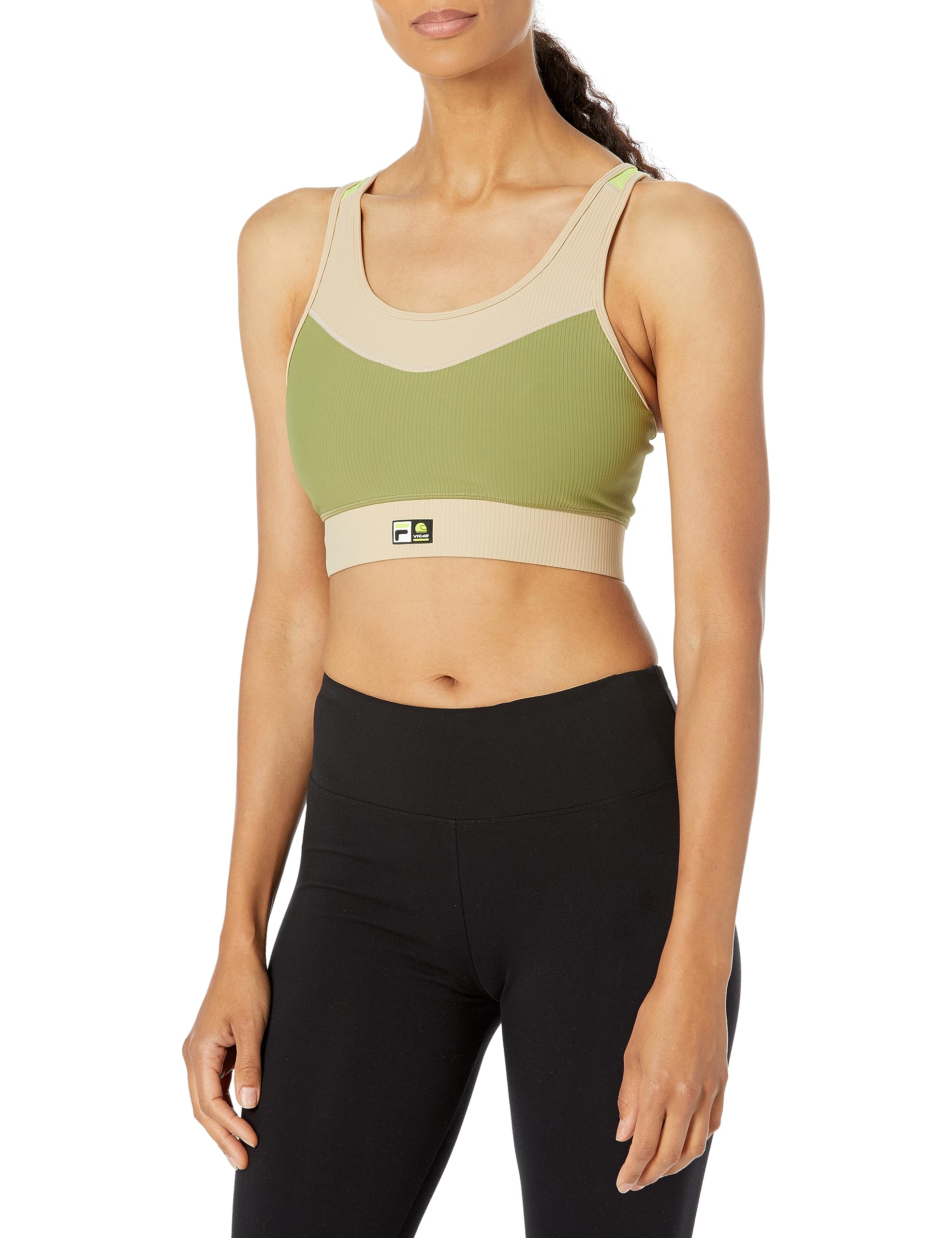 Valentino Rossi VR 46 Women's Top Row Vr46 Riders Academy Tank, Green, L