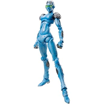 Super Action Figure, JoJo's Bizarre Adventure Part 6 Stone Ocean, S F Approx. 6.1 inches (155 mm), PVC, ABS & Nylon, Pre-pain
