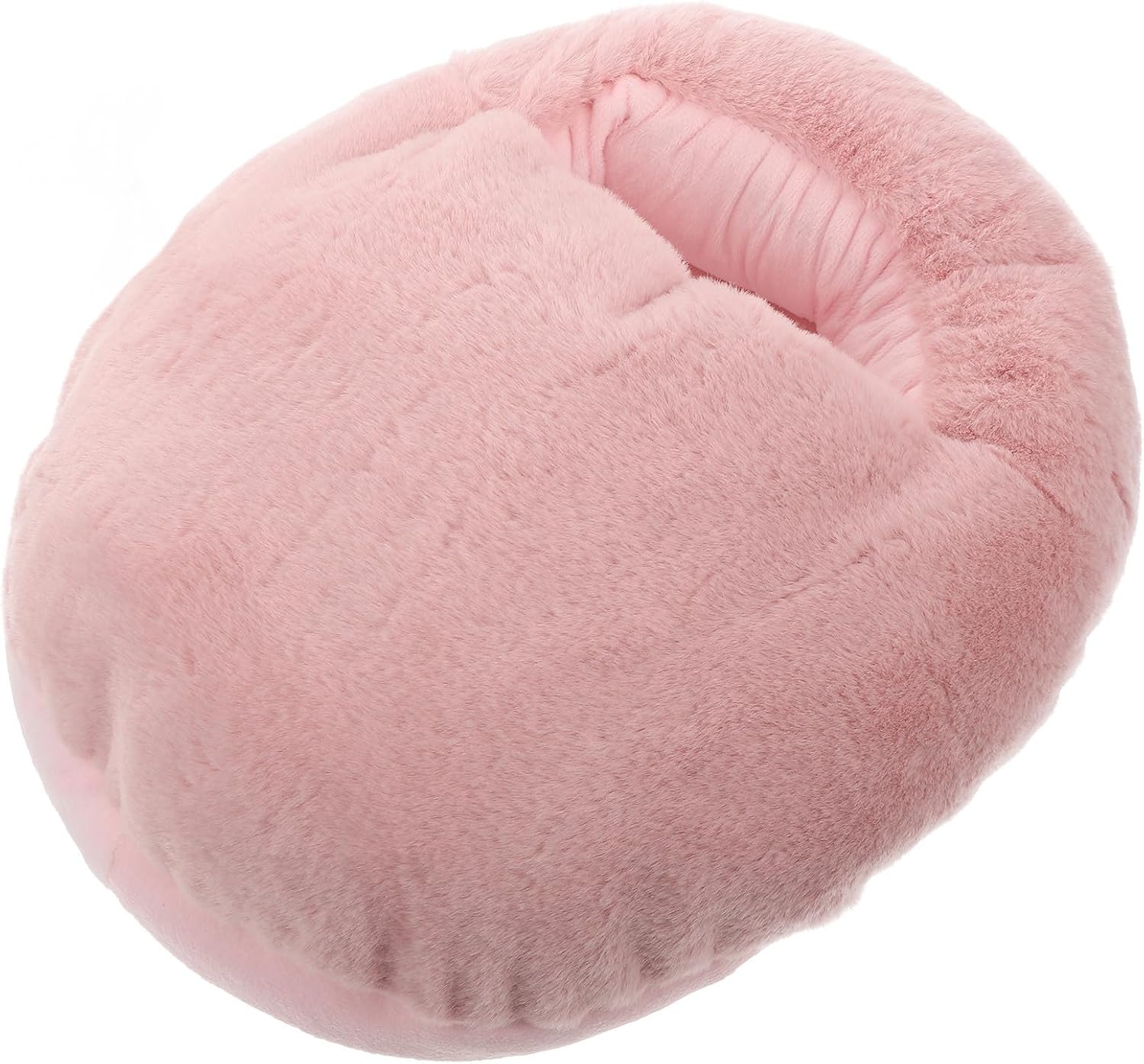 Ipetboom USB Foot Warmer Electric Heating Shoes with Eva and Plush Material, USB Powered for Winter Home and Dorm Use, Practical Pink Simple Heating Shoes for Cozy Warmth